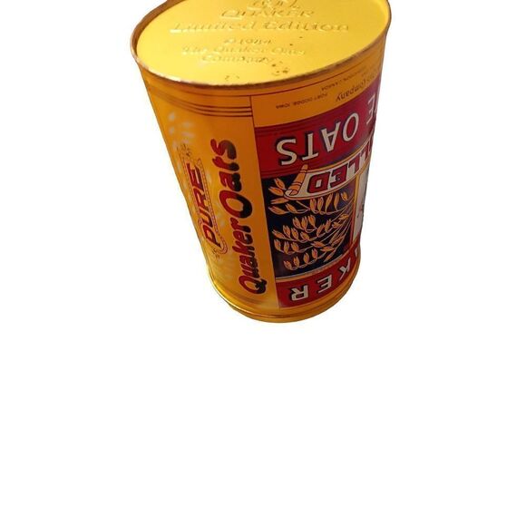 1984 Quaker oats tin and excellent condition - Picture 6 of 6
